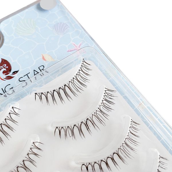 Ögonfransar Fransar Pack, Naturliga Falska Ögonfransar för Kvinnor, Makeup Mjukt Naturligt Utseende Falska Ögonfransar