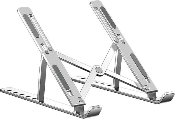 Laptop Stand Laptop Stand Raised Computer Tablet Stand Angle Adjustable Aluminum Alloy Ergonomic Foldable Portable Desk Stand