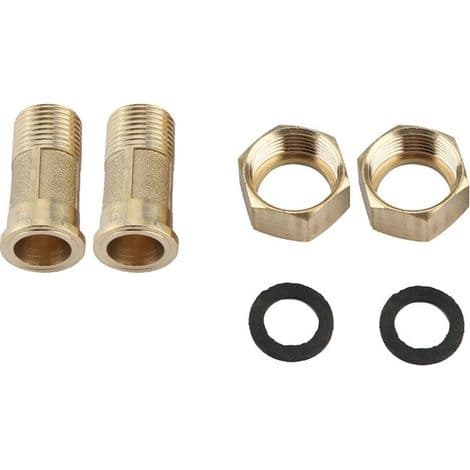 Copper Mechanical Water Meter 1.5 m³/h – Temperature Range 0-40 °C – Compatible with 15mm Pipes – 1/2 Inch Flow Meter
