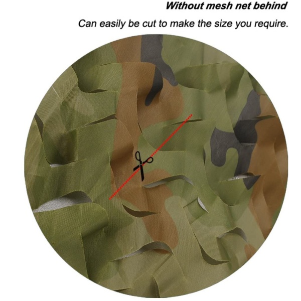 Camo-nät, kamouflagenät, camo-tarp, dekorationer för militärfester