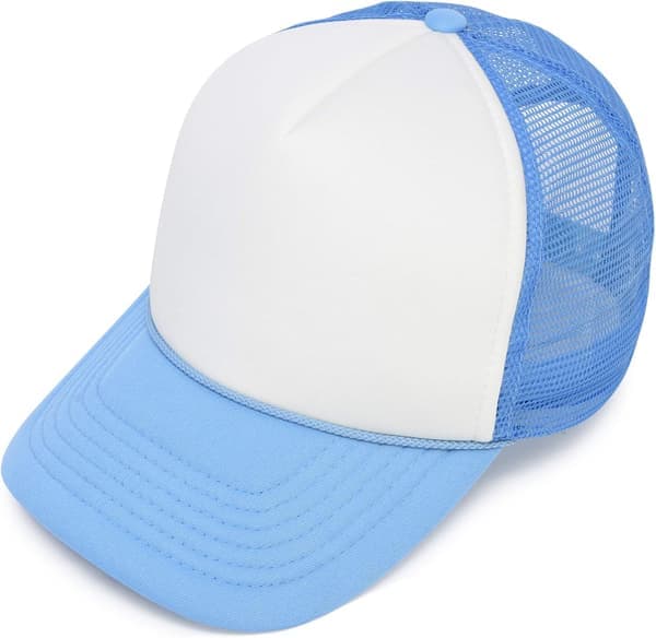Tofarget Trucker Cap Sommer Mesh Cap med Justerbar Snapback D D