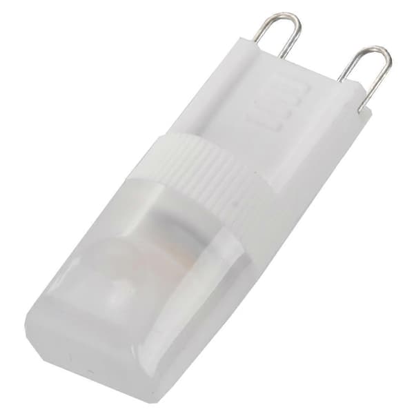 10x G9 1W LED høyeffekts pære varmhvit 3500 K