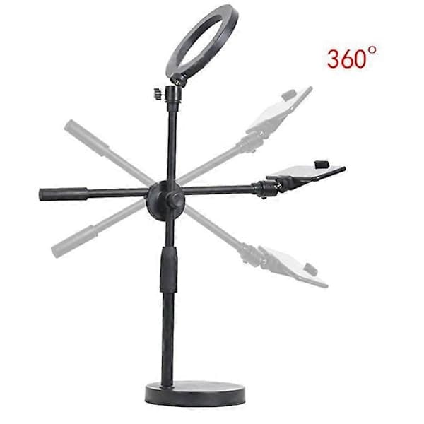Table Stand with Phone Holder and Extendable Arm