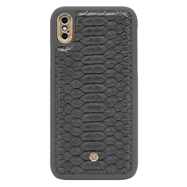 iPhone Xs Max Marvêlle Magnetiskt Skal & Plånbok Askgrå