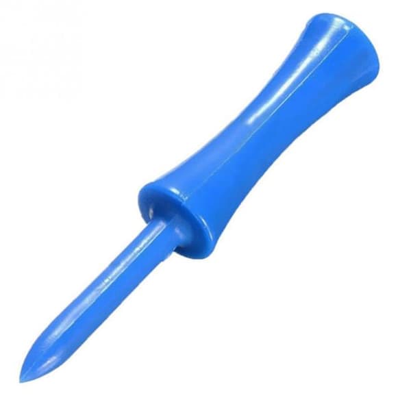 Golftees i plast/ Castle tees 39 mm (40 stk) Blå