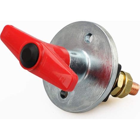 Batteriisolator Afbryder, 12V-60V 300A Universal Hurtig Nøgle Bilbatteri Afbryder Nødstop til Bil, Båd