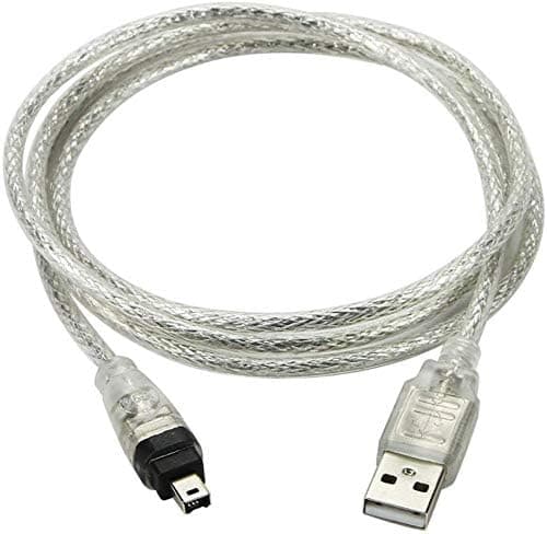 Til Mini DV MiniDV USB-datakabel FireWire IEEE 1394 HDV-videokamera til redigering på pc