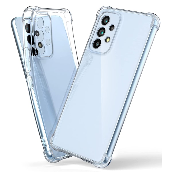 Skyddande Silikonskal (Floveme) - Samsung Galaxy A13 4G Genomskinlig Genomskinlig