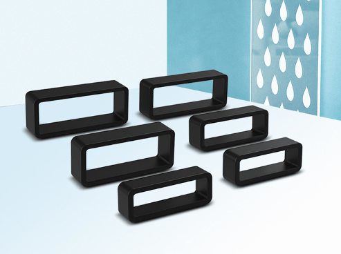 10-pack svarta 20 mm klockarmbandshållare