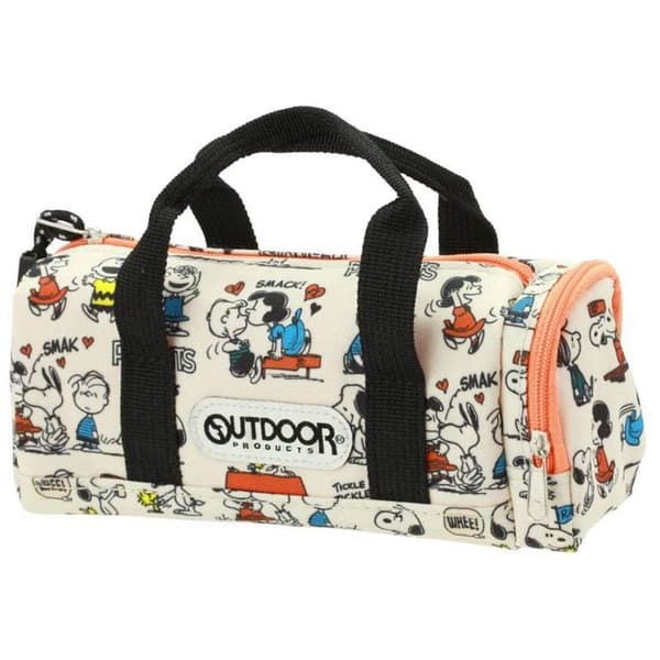 Cartoon Peanuts Portable Pencil Case Snoopy Pen Box Student Stationery