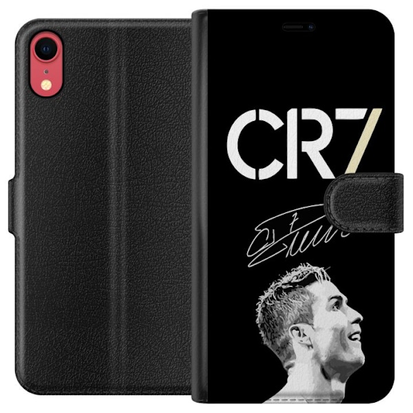 Apple iPhone XR Plånboksfodral CR7 Ronaldo