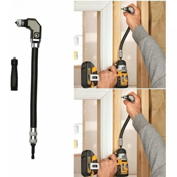 Magnetisk bitsholder - Fleksibel bitsholder - Bitsholder - Universell bitsholder - Bitforlengervinkel - Bitsholderforlengelse - Fleksibel