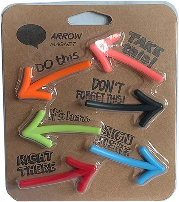 Decorative Refrigerator Magnets, Perfect Fridge Magnets for Home Office and Personal Use (12 Arrows)
