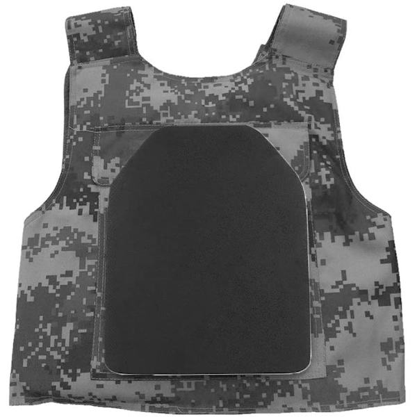 Set med 2 skyddande dynor för taktisk väst Inre platta EVA-skum ryggsäcksinsats för spel paintball jakt Airsoft Skottsäker utomhusaktiviteter