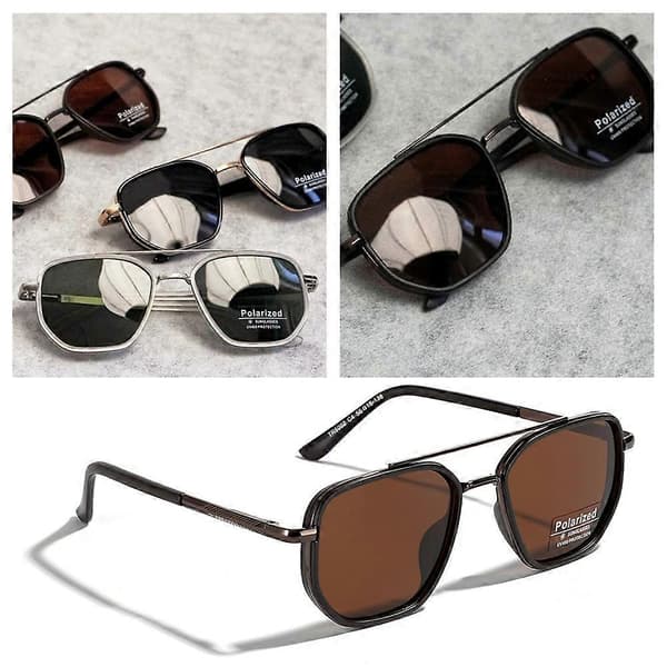 Unisex Polarized Sunglasses Super Lightweight Frame for Cycling and Driving Gray
