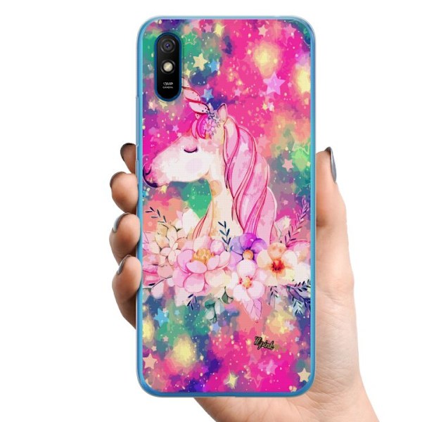 Xiaomi Redmi 9A TPU Mobilskal Unicorn Enhörning