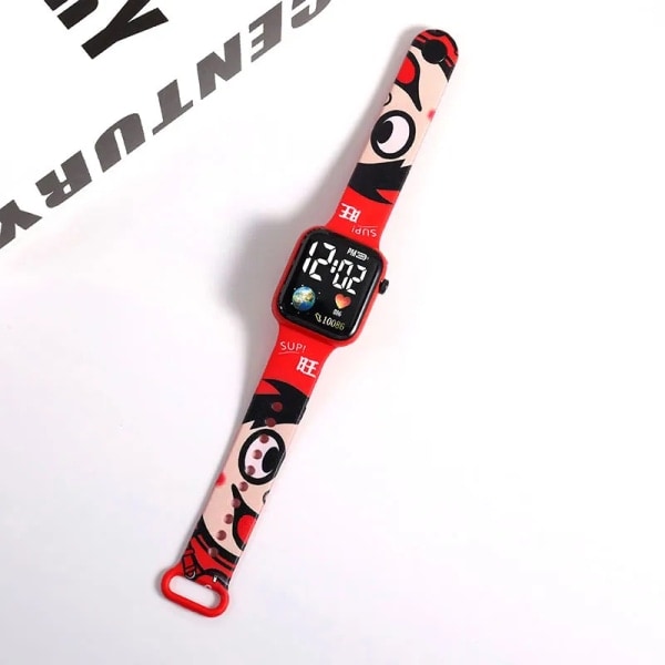 Stitch Disney Barnklockor Flick Digital Klocka zdq