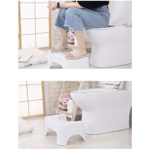 Toalettpall - Bred Squatty Potty - Vit