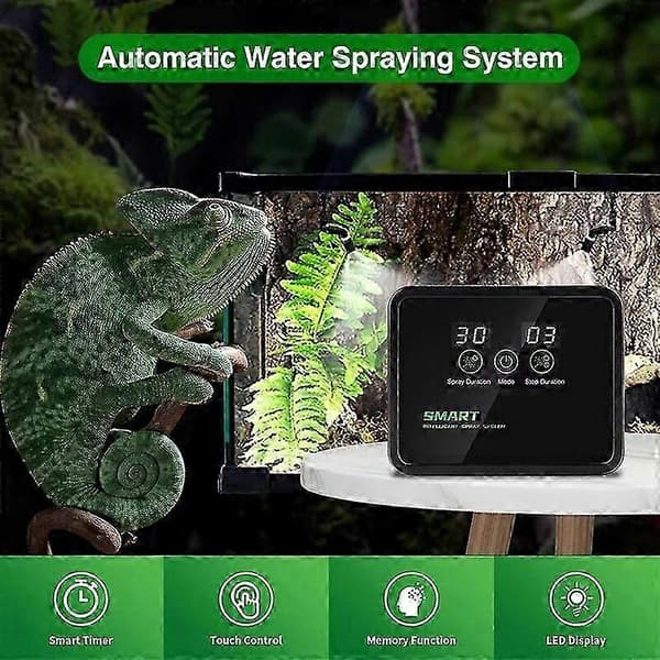 Sprayluftfukter for tropiske regnskogsplanter