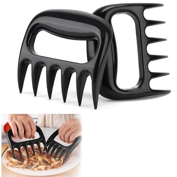 par - Kyllingføtter - ABS-materiale - Kyllingstrimler - Grilltilbehør - Svart