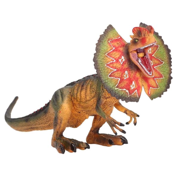 Dilophosaurus Modellfigur Barn Dinosaurfigur Leketøy Samling Bursdagsgave For 3 År+