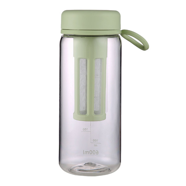 Kallbryggare för kaffe - 20 Oz/600 ml iskaffetillverkare tebryggare med löstagbart filter