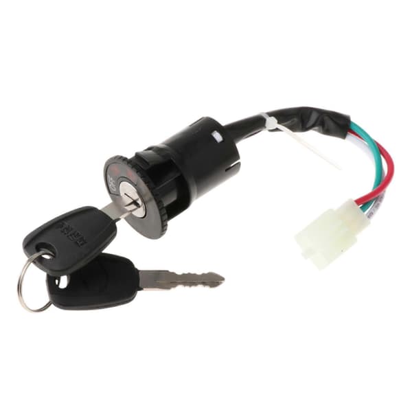 Tändningslåscylinder Låsslitstyrka Multifunktionell Bärbar Ström 3 cable