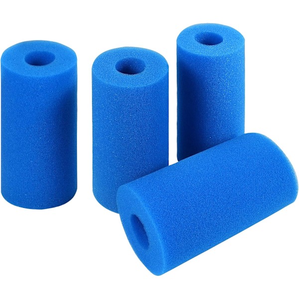 4 st badkar filter, badkar filter skum svamp, skum pool filter, filter svamp, badkar filter återanvändbar tvättbar pool filter