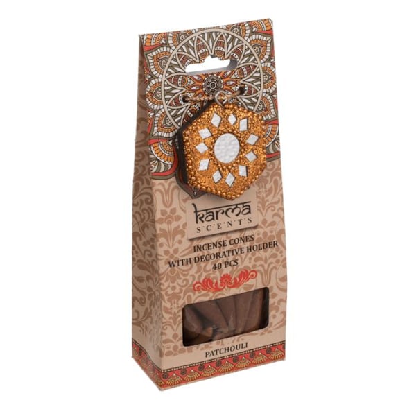 40-Pack - Rökelsekoner / Rökelse - Du väljer doft! Tree Patchouli Tree Patchouli
