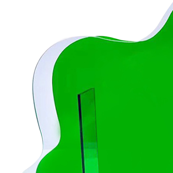 Neon Akryl Vas Lätt Att Hålla Ren Trendig Geometrisk Akryl Blomvas För Heminredning Blå Ocean