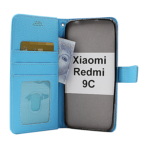 New Standcase Wallet Xiaomi Redmi 9C Brun Brun