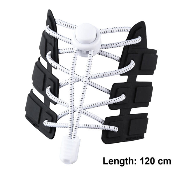 1 par elastiska skosnören, utan knytskosnören slipslös för barn, vuxna, äldre, en one size passar alla