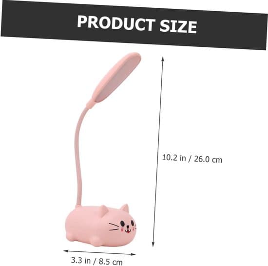 Table lamp - LED table lamp - reading lamp - study lamp - desk lamp - night light - foldable lamp - USB rechargeable - 400 mAh - 1 setting