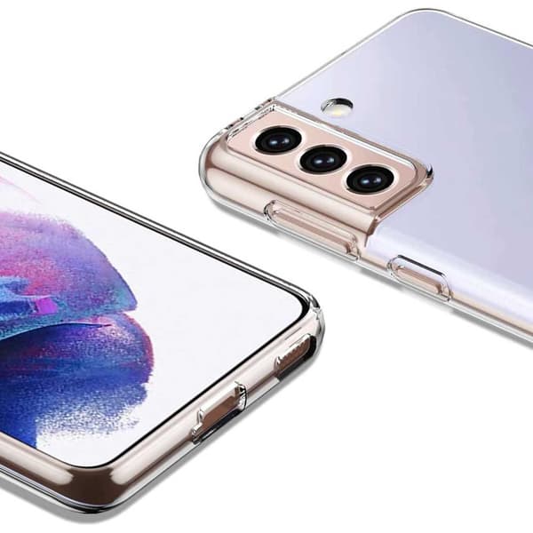 Galaxy S21 FE Kuori Läpinäkyvä Ohut transparent