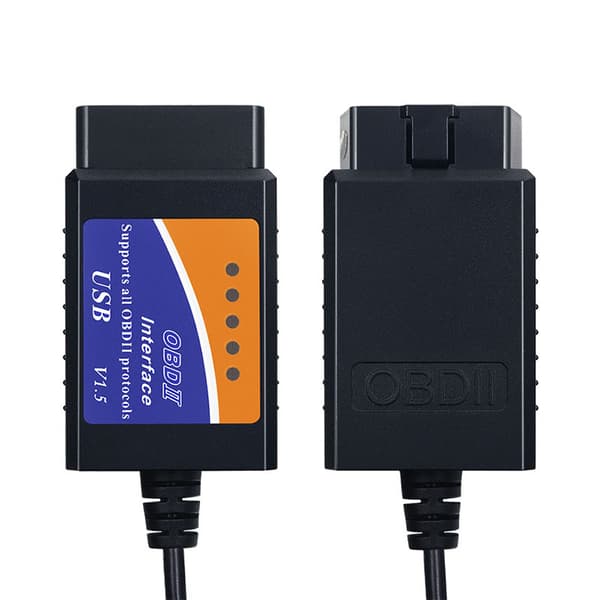 ELM327 USB V1.5 modificeret til Forscan ELMconfig CH340+25K80 chip one size