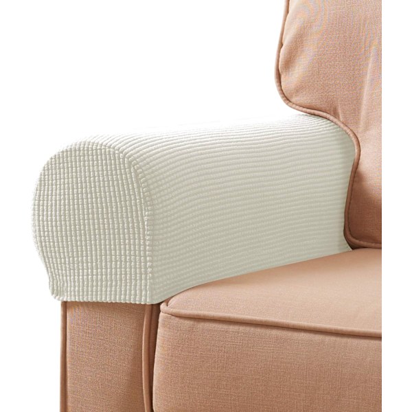 Stretch Armrest Covers Spandex Arm Covers för Stolar Soffa Fåtölj Slipcovers för Recliner Soffa med Twist Pins 2 st