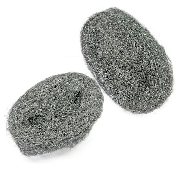 2- set ståltråd, stålull, 0000 ultrafin stålull, metallpolerad, trämattad stålull, effektiv gnagarsäker stålull, gnagare