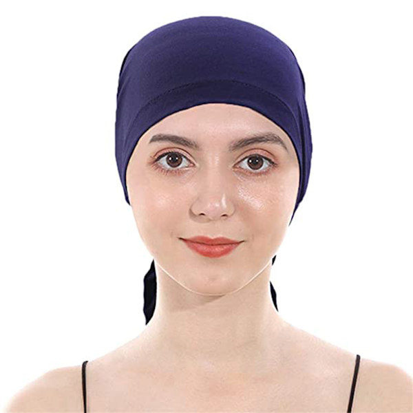 Huvuddukar Dam Huvudbonader Turban Mössor Mössor för Kvinnor Flickor，Dammössa Mössa Bekväm Snygg För-Huvudduk，Kemoterapihatt