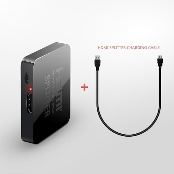 2-portars HDMI-splitter 1x2 - 3D och 4K