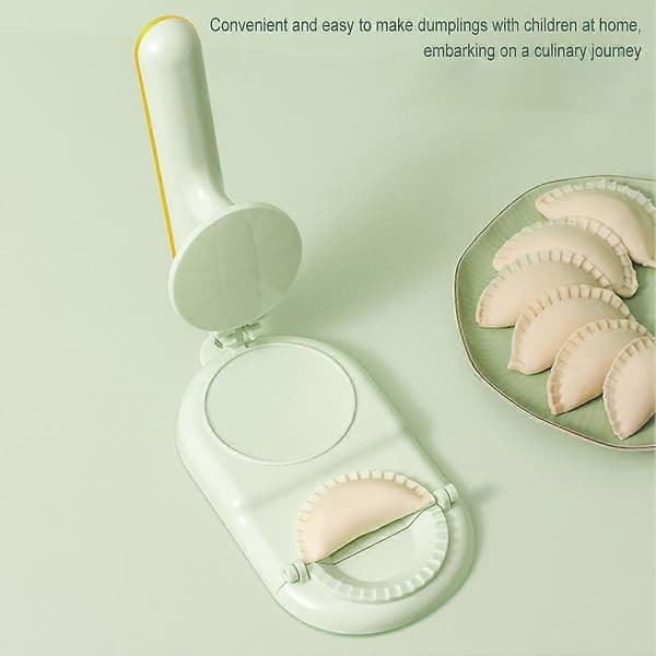 2-in-1 Manual Dumpling Maker, Lightweight Dumpling Wrapper, Kitchen Cooking