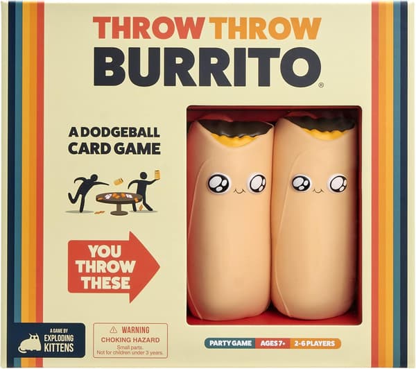 Throw Throw Burrito by Exploding Kittens - Polttopallokorttipeli