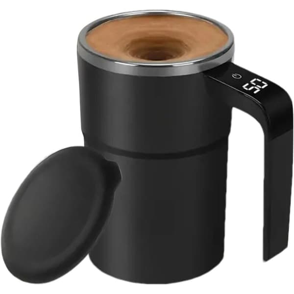 Automatic Stirring Coffee Mug, Electric Mixer Mug, Automatic Stirring Coffee Mug - LCD Screen Stirrer, Mug Mixer, for Mixing in the Kitchen/Workplace
