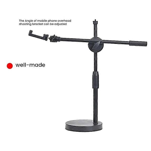 Table Stand with Phone Holder and Extendable Arm