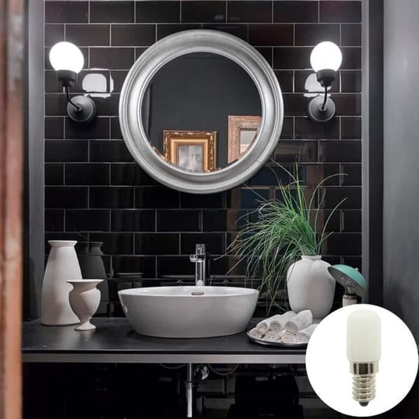 E14 LED-pære - YNKKVRE - 2-pak - 1,5W - Kold hvid - 6000K