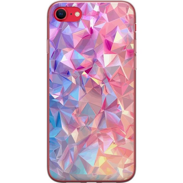 Apple iPhone SE (2020) Genomskinligt Skal Dimensional Fantasi