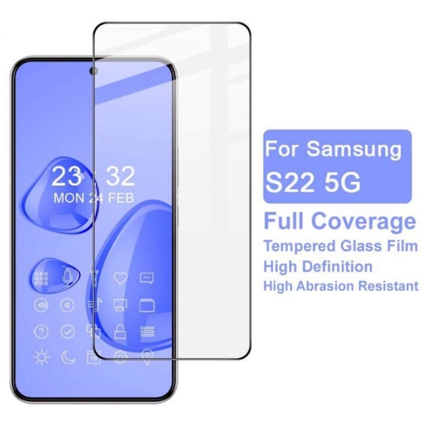 Samsung Galaxy S22/S22 plus - Heltäckande härdat glas/Skyddsglas S22 plus S22 plus