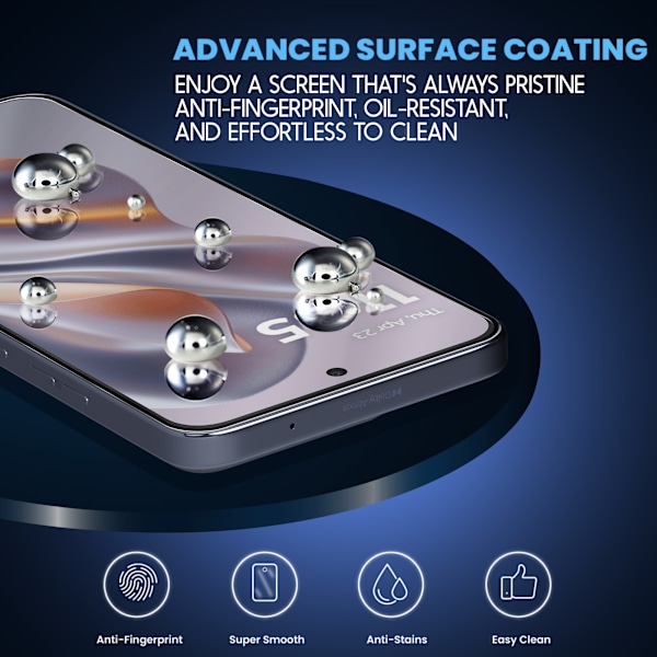2-Pack Motorola Edge 50 Neo Skärmskydd - Härdat Glas 9H - Super kvalitet 3D