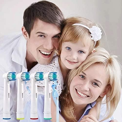 Lämplig för Braun Oral B eltandborste ersättningsborste (8-pack)