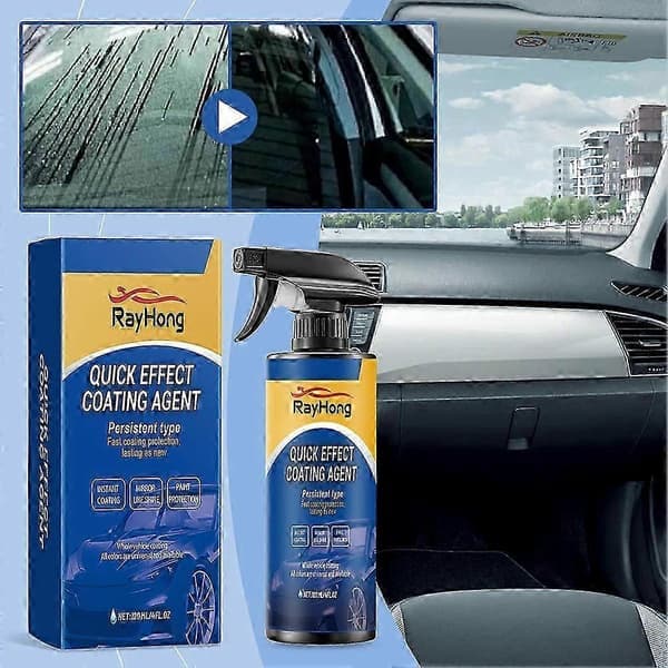 Hurtigvirkende beleggmiddel, avansert keramisk spraybelegg, multifunksjonelt middel 4 stk 4pcs