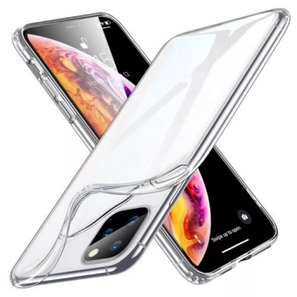 Genomskinligt Slimmat Skal iPhone 11 / 12 / 13 Transparent TPU iPhone 12 Pro Max iPhone 12 Pro Max